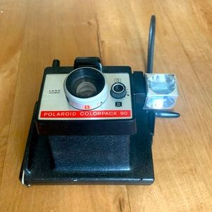 Vintage 1971 Polaroid Color Pack 80,, 5.5 x 6 inch